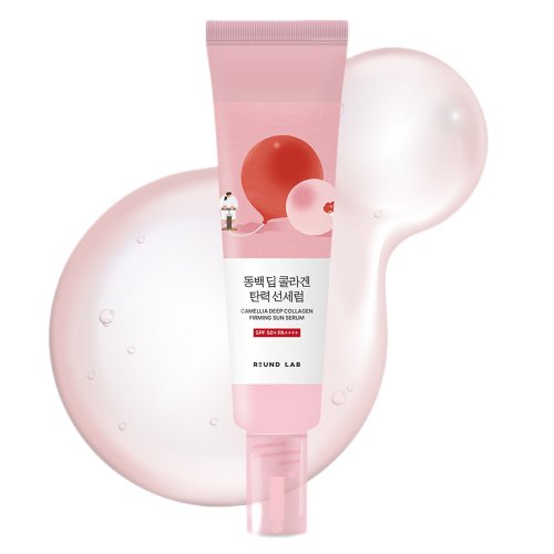 라운드랩 동백 딥 콜라겐 탄력 선세럼 SPF50+ PA++++, 1개, 50ml
