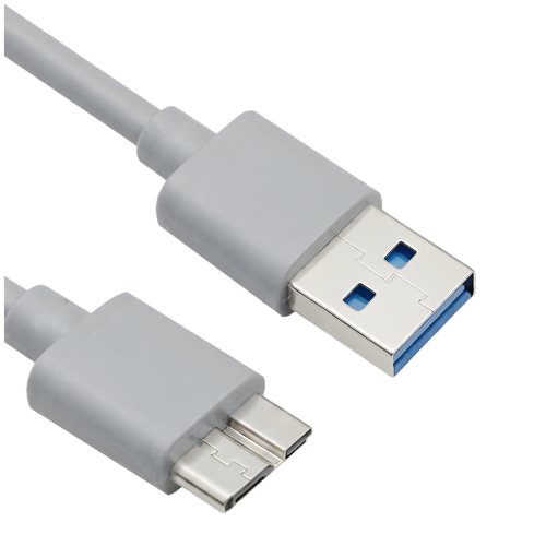 USB 3.0 TO Micro-B 케이블 외장하드 마이크로B 케이블, 20cm, 1개