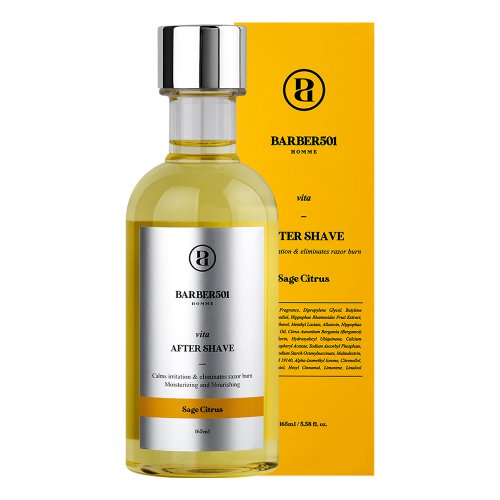 바버501 애프터 쉐이브 케어 옐로우, 165ml, 1개