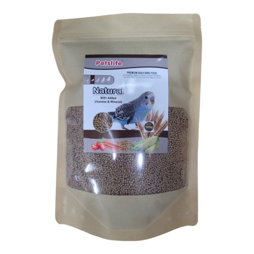 펫츠라이프 미니 야채펠렛 500그램 (바삭바삭하며 건조야채분말함유), 1개, 500g