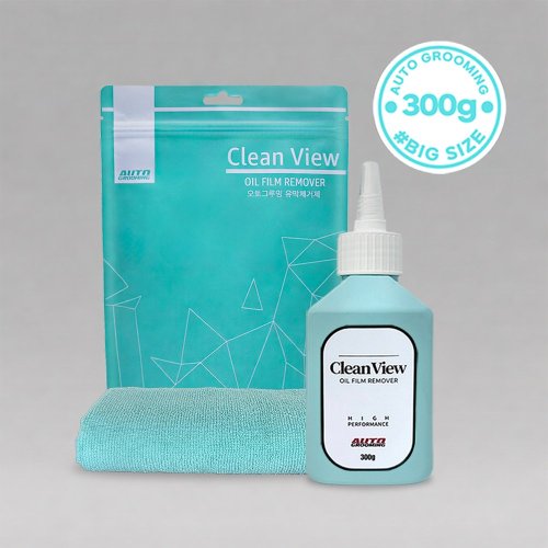 오토그루밍 클린뷰 자동차 유막제거제 300g
