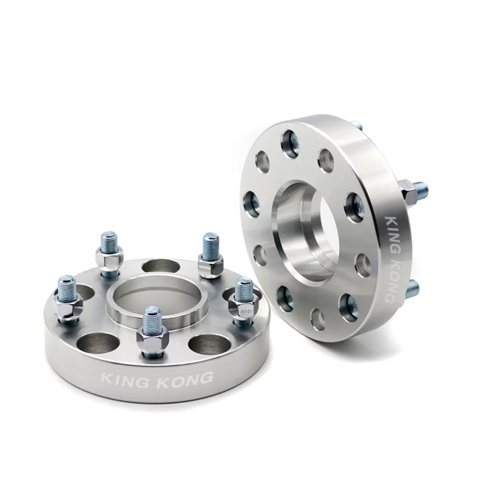셀렉트템 현대 기아 호환용 허브스페이스 30mm, 실버, 2개