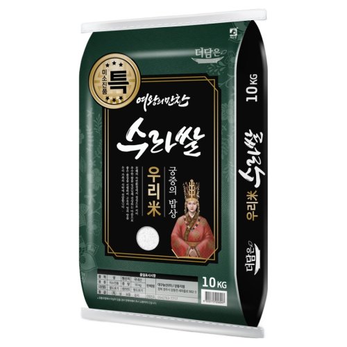 더담은 우리미 수라쌀, 10kg, 1개