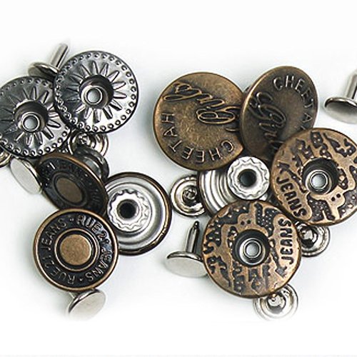 가시도트 돗트 돗또 돗도 가시메 리벳 청단추 청바지단추, 청단추No-31(20mm-5개), 1세트