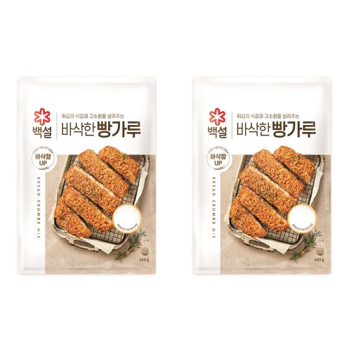 백설 바삭한빵가루, 1kg, 2개
