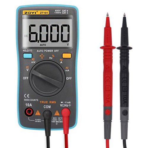 야토 전문가용 멀티테스터기 ZT101 저항 전류 다이오드, 1개