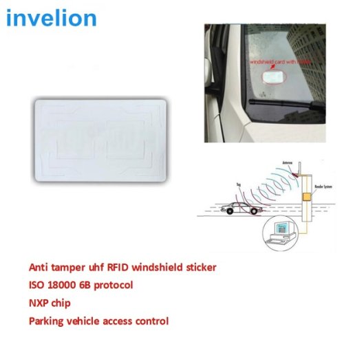10pcs 샘플 ISO18000 6B 차량 uhf rfid 안티 성미 태그 스티커 장거리 자동차 uhf rfid 앞 유리 라벨 액세스 제어 주차