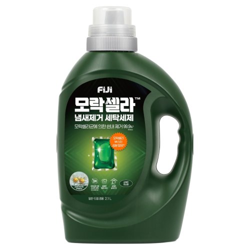피지 모락셀라 냄새제거 일반드럼 겸용 상쾌한 허브향 세탁세제 본품