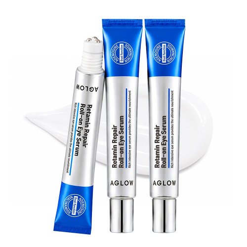 멜라트 어글로우 롤 온 아이 세럼 / 레티놀 아이크림 눈가주름 팔자 다크서클 붓기, 1개, 30ml