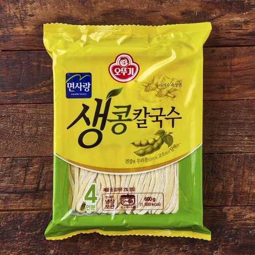 오뚜기 생콩칼국수, 600g, 1개