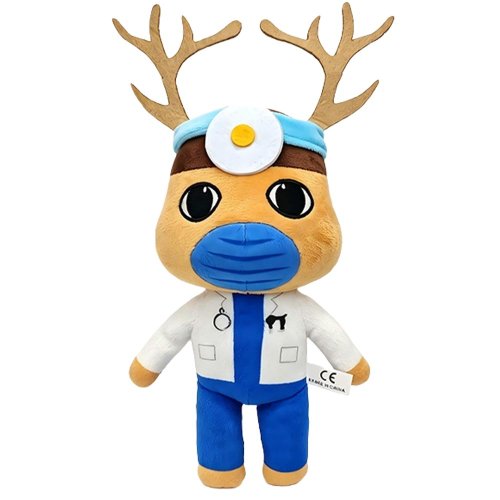 동물병원 변칙성 인형 animal hospital, 1개, 외과의사, 27cm