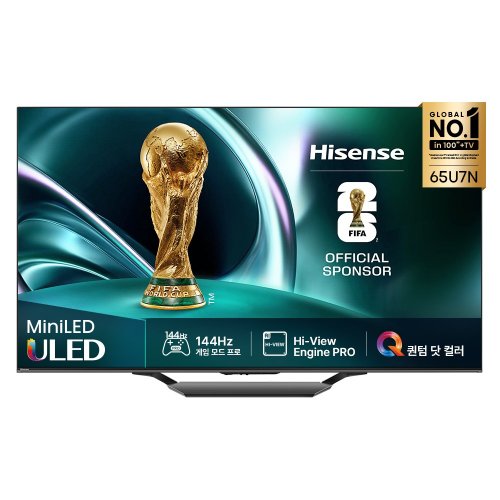 Hisense 4K ULED Mini LED 스마트TV, 215cm(85인치), 85U7N, 스탠드형, 방문설치