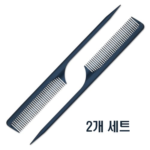 가르미르 국가가시용 세라믹 아이롱 전용 카본 오리지널 열 꼬리빗 2ea (국내생산)