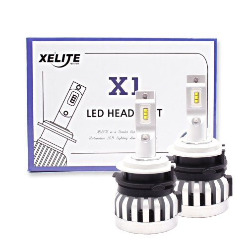 제라이트 합법 인증 LED전조등 헤드라이트 X1 H7-A 2개 1세트 차량한대분, 1개, H7