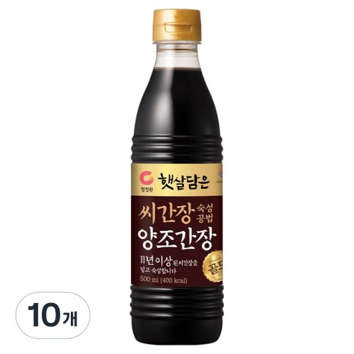 햇살담은 씨간장 숙성 양조간장 골드
