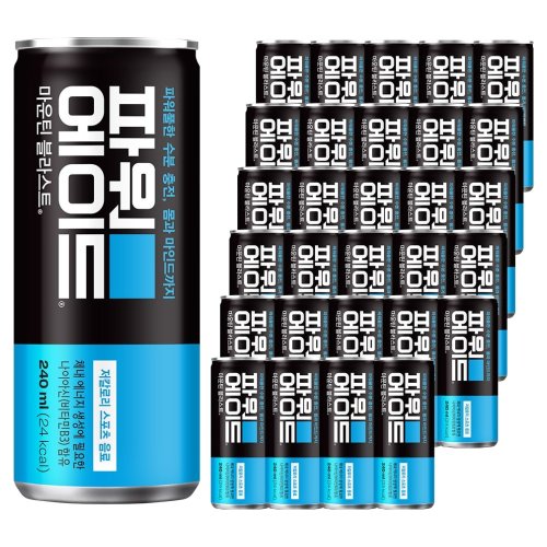 파워에이드 240ml x 30캔, 30개