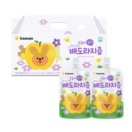 바맘 순하고 진한 배도라지즙, 110ml
