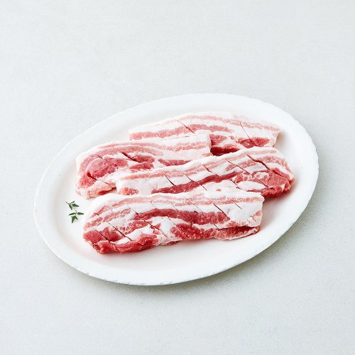 선진포크한돈 칼집 삼겹살 로스 (냉장), 1개, 1kg