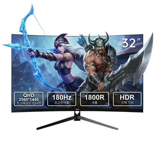 34인치 울트라와이드 커브드 게이밍 모니터 165Hz 4K 27인치 200Hz FHD 모니터 XKGF, 70cm, 27인치 1K200Hz 곡면