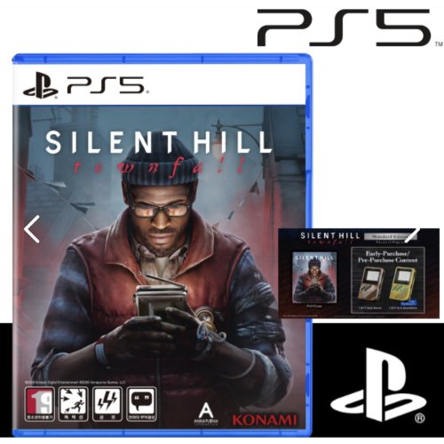 PS5 사일런트 힐 타운폴 한글판 새상품 실물CD (예약구매특전포함)