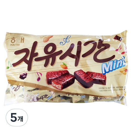 자유시간 미니 초콜릿, 380g, 1개