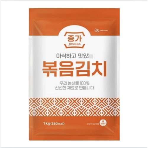 종가 볶음 김치, 1kg, 1개