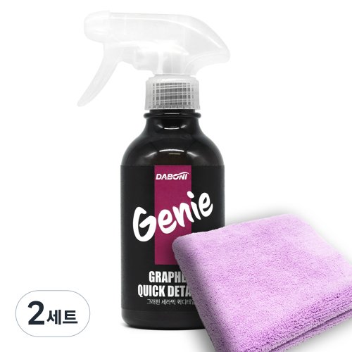 다보니 지니 그래핀 세라믹 퀵 디테일러 + 마이크로화이버 멀티 타월