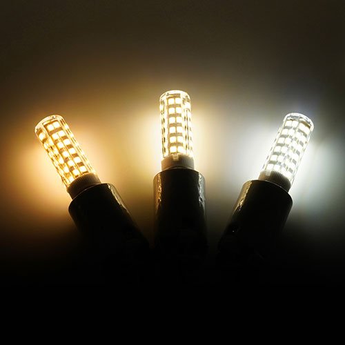 LED G9 램프 콘램프 콘전구 4W 콘벌브 E14 E17 미니 꼬마 전구, 1개, 전구색