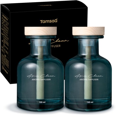 탐사 차량용 디퓨저 150ml, 2개, 아쿠아클린향