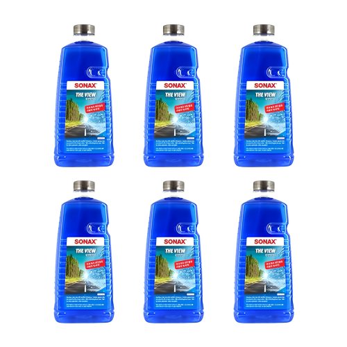 소낙스 더 뷰 에탄올 워셔액, 2L, 6개
