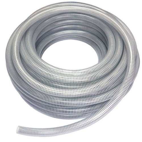 투명고압호스 38mm x 50M롤 PVC 고압 물호스 흡배수용 양수펌프 배관용 자바라, 1개, 내경38mm x50M