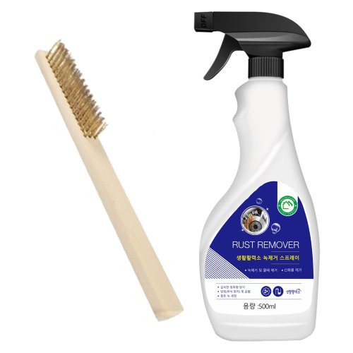 생활활력소 초강력 녹 제거제 금속 알루미늄 스테인레스 녹전환제 방청제, 1개, 500ml