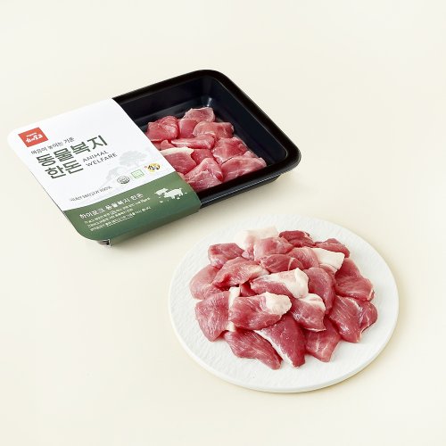 하이포크 동물복지 인증 한돈 앞다리 찌개용 (냉장), 300g, 1개