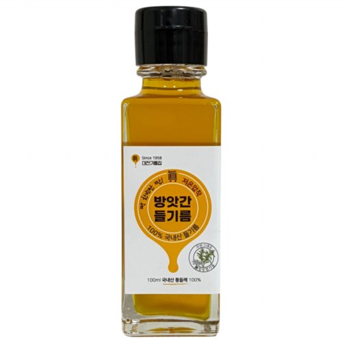 60년전통 대전기름집 100% 국산 들기름 350ml 고소한 들기름, 1개