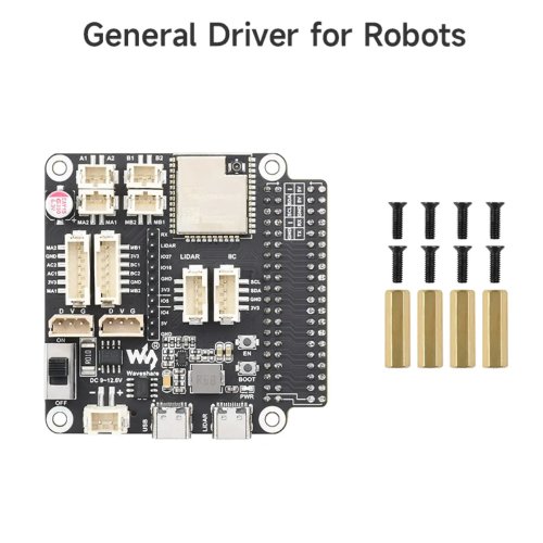 ESP32 DC 모터 컨트롤러 범용 로봇 컨트롤러 Waveshare(23730)