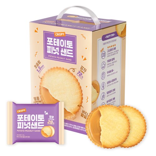 포테이토 피넛 샌드, 500g, 1개