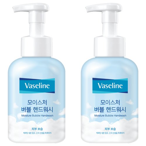 애경바세린 모이스처 버블 핸드워시, 500ml, 2개