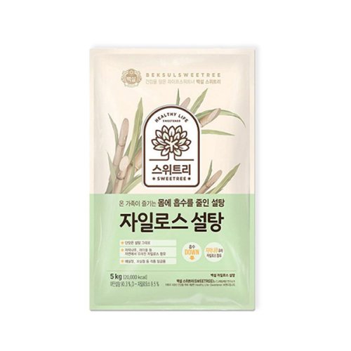 CJ 스위트리 자일로스 하얀 설탕 5kg x 1개입, 1개
