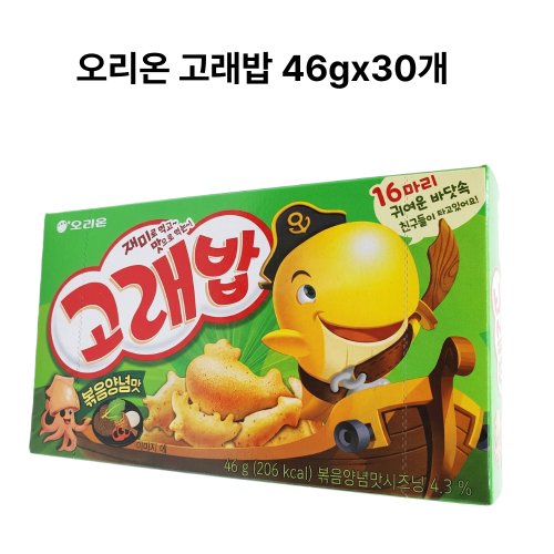 고래밥 볶음양념맛, 20g, 30개