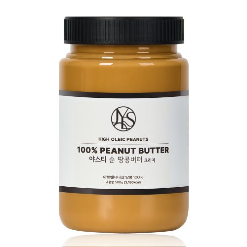 순 땅콩버터 100% 무첨가, 500g, 1개