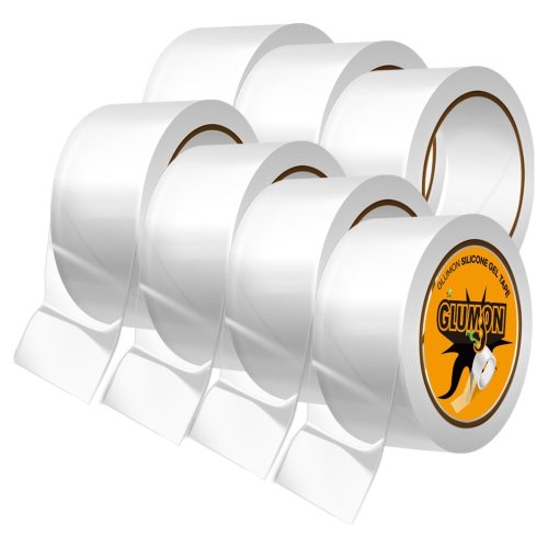 글루몬 자국없는 초강력 실리콘 클리어 겔 나노 양면 테이프 40mm x 3m, 2개